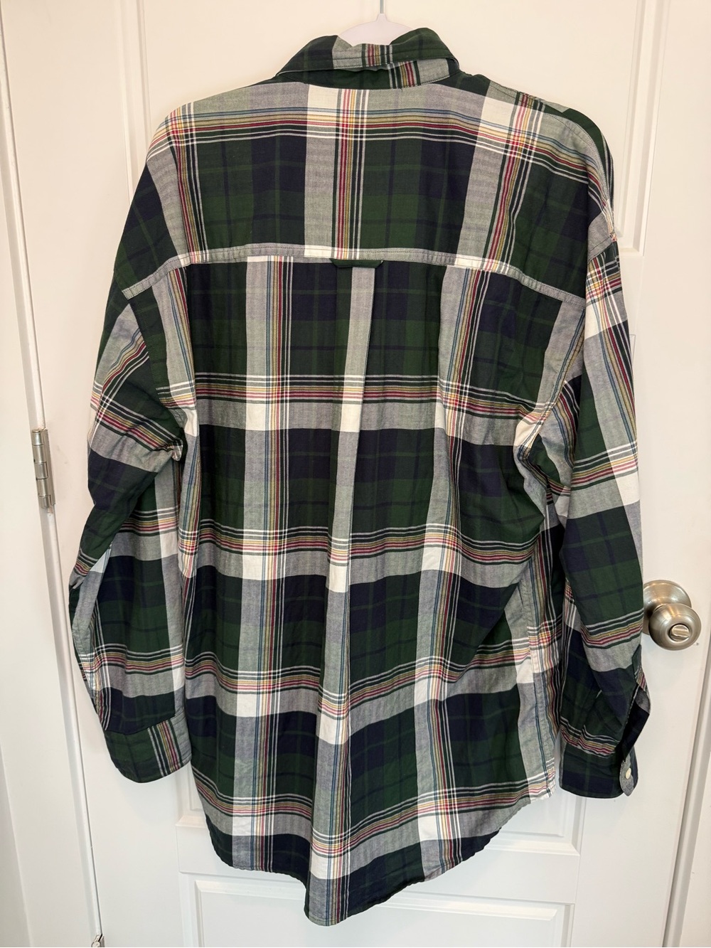 Vintage Chaps Ralph Lauren Button Down Shirt Mens Large L Plaid Multi-Color 90s - Picture 3 of 6